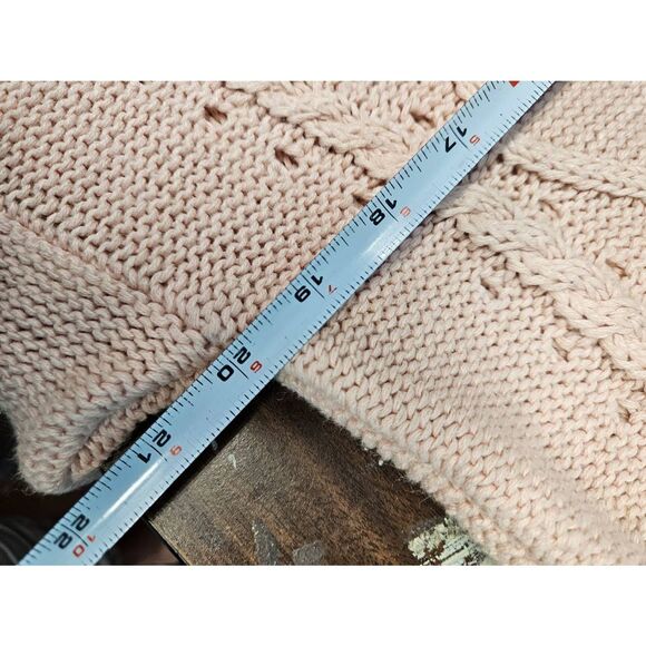 Patrick Tricot 80's Pink Chunky Knit Textured Sweater Womens Large - Picture 7 of 8